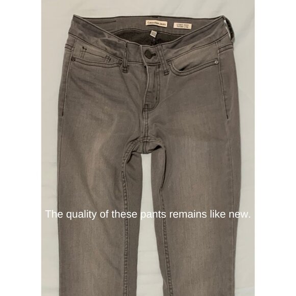 Calvin Klein Ultimate Skinny Jeans Gray - Picture 3 of 10